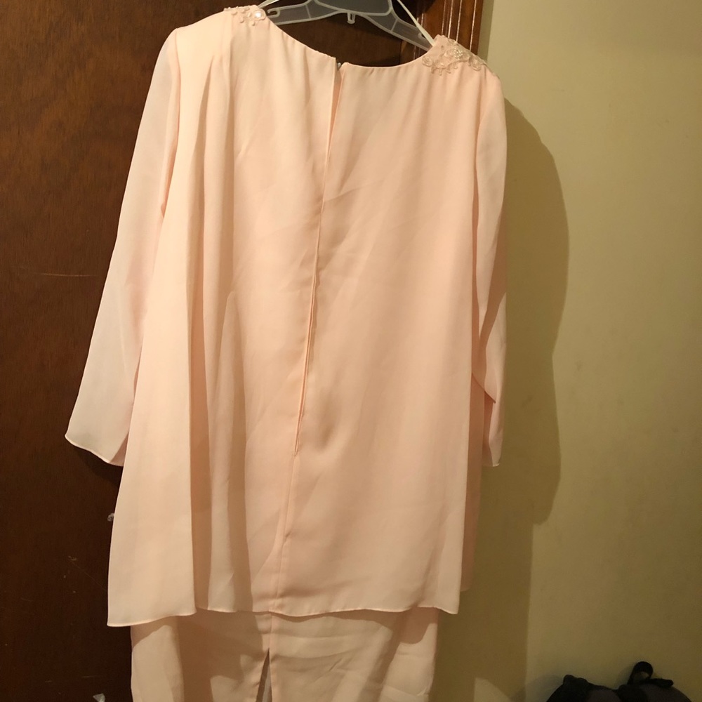 Peach dress
